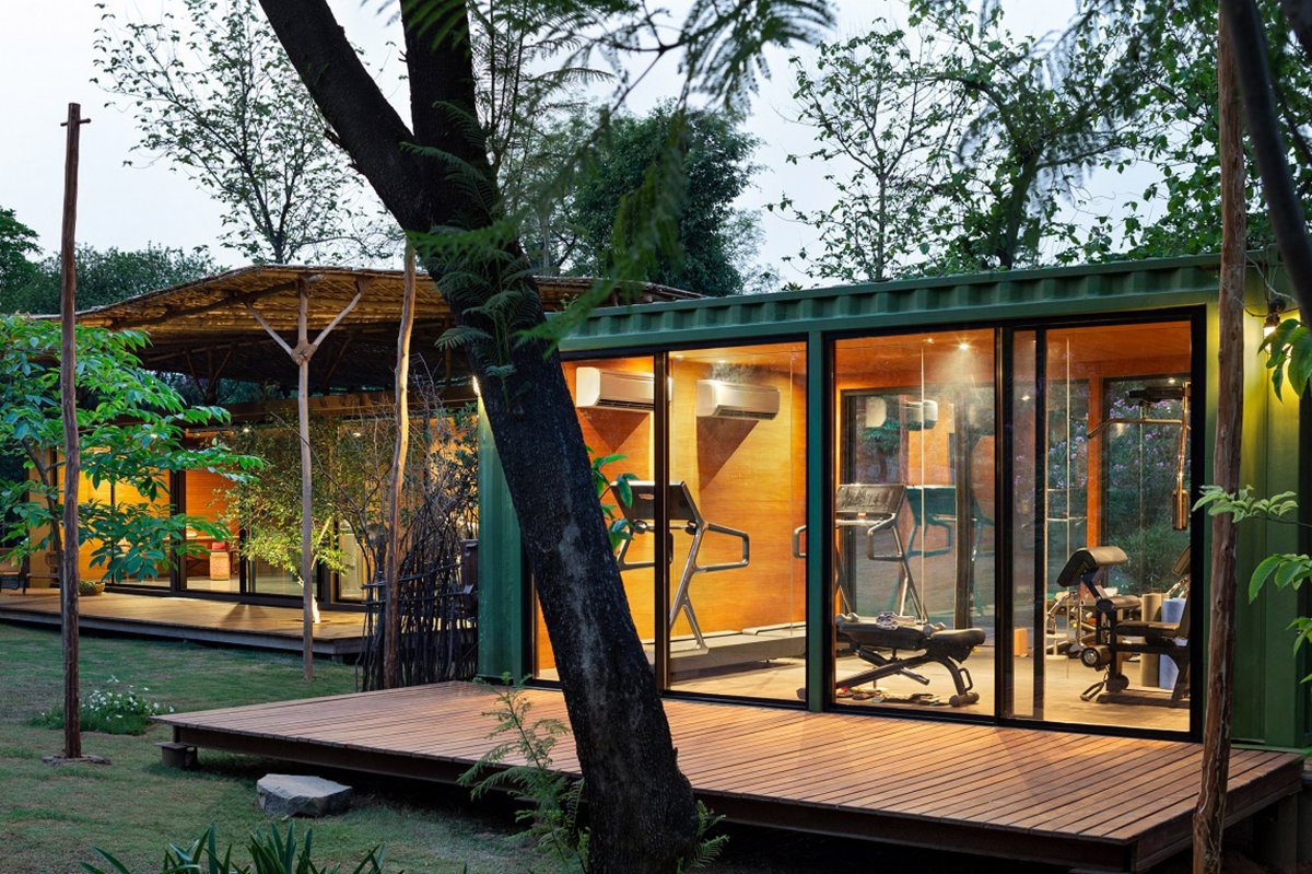 Ý tưởng nhà container đơn giản cho nhà bếp