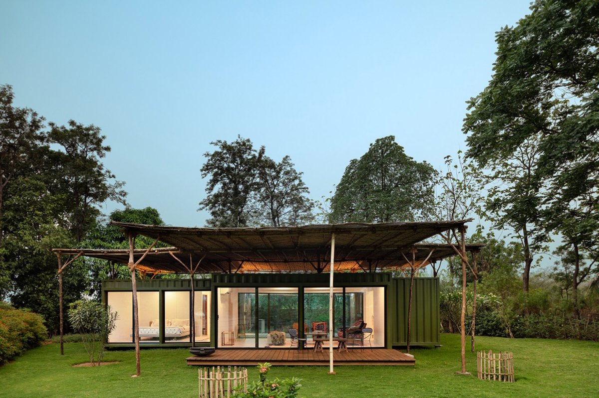 Ý tưởng nhà container đơn giản cho nhà bếp